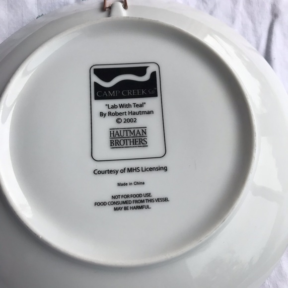 Hautman Brother. Lab with teal plate collection. - Picture 2 of 2